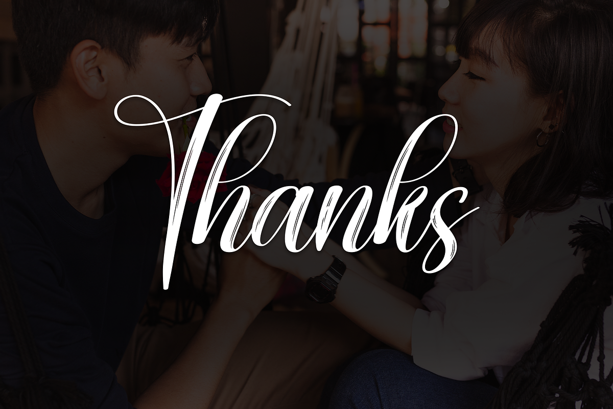 Dearlove | Script Font, a Handwritten Font by Scratchones (Photo 9 of 9)