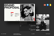 Brand Proposal Presentation Template, a Presentation Template by Alvi-Studio (Thumbnail 1 of 9)