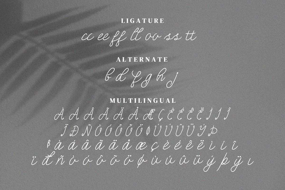 Be Rush Script Fonts, a Script Font by mahstudios (Photo 11 of 13)