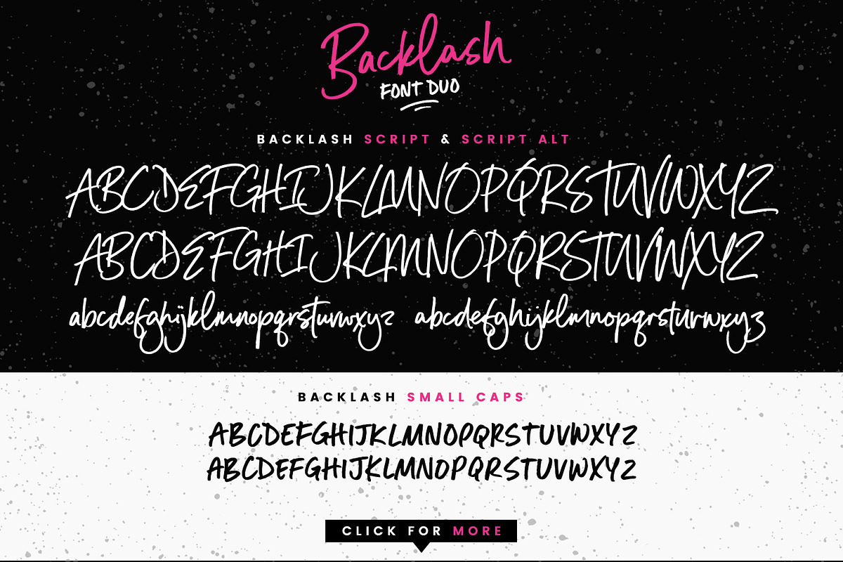 Backlash Font Duo preview 7