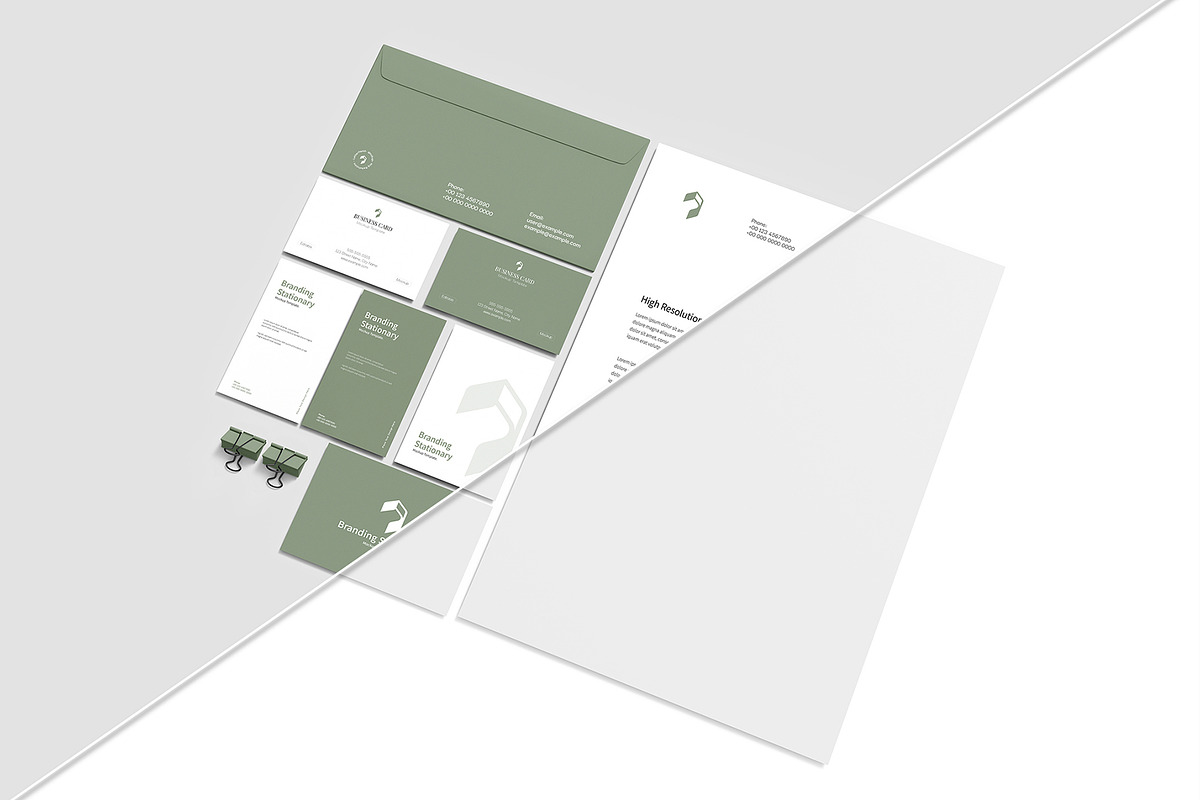 Brand Identity Mockup Set, a Product Mockup by graphypix (Photo 3 of 4)