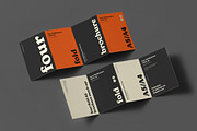 Four Fold A5 Brochure Mockup, an Advertising Mockup by Yogurt86 (Thumbnail 10 of 16)