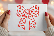 Valentine Coquette Bow PNG, an Illustration by DreamPrint404 (Thumbnail 7 of 8)