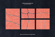 Torn Paper Mockups & Textures, a Texture Graphic by Indieground Design Inc. (Thumbnail 10 of 11)