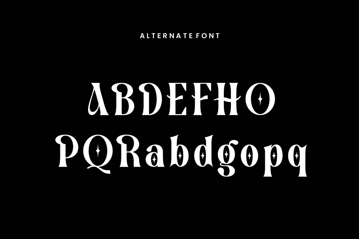 Ostir Agobelt Feminine Elegant Font, a Serif Font by QR Design Studio (Photo 7 of 13)