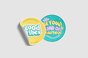 Sticker Mockup, a Product Mockup by Pexelcorner (Thumbnail 5 of 5)