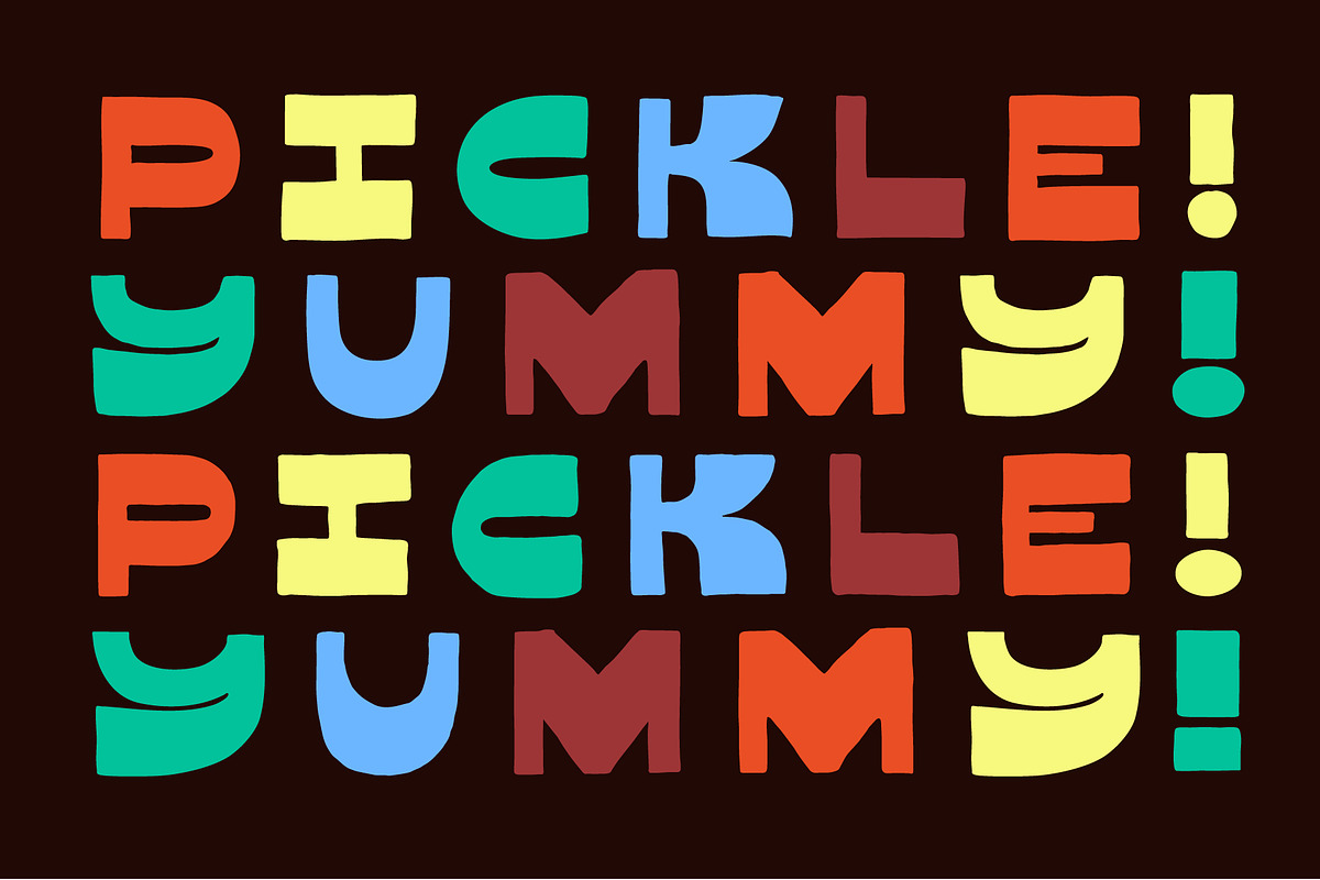 Quirkie - Odd Contrast Font, a Font by Studio Funshop by Kelli (Photo 7 of 11)
