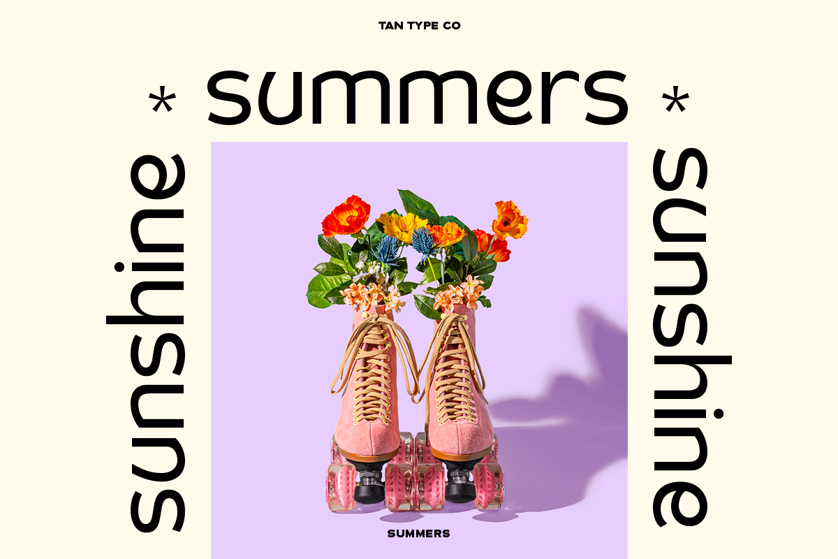 TAN - SUMMERS, a Sans Serif Font by TanType (Photo 6 of 10)