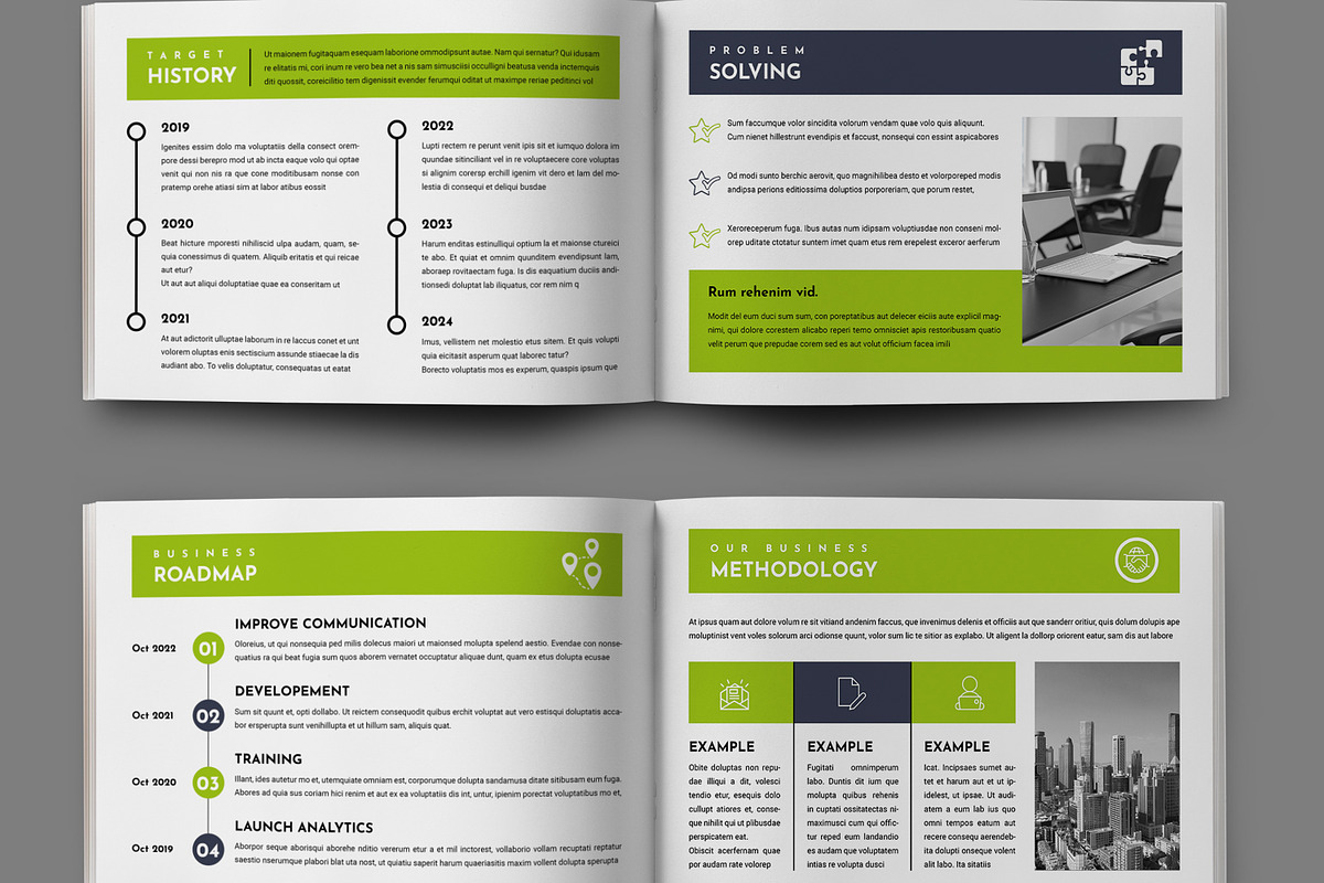 Business White Paper Design Template