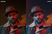 Cinematic Film LUT Presets Photoshop, a Preset Add-On by TONE SUPPLIES (Thumbnail 9 of 10)