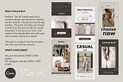 Fashion - Social media pack | Canva, a Social Media Template by Tati_Kli (Thumbnail 4 of 9)