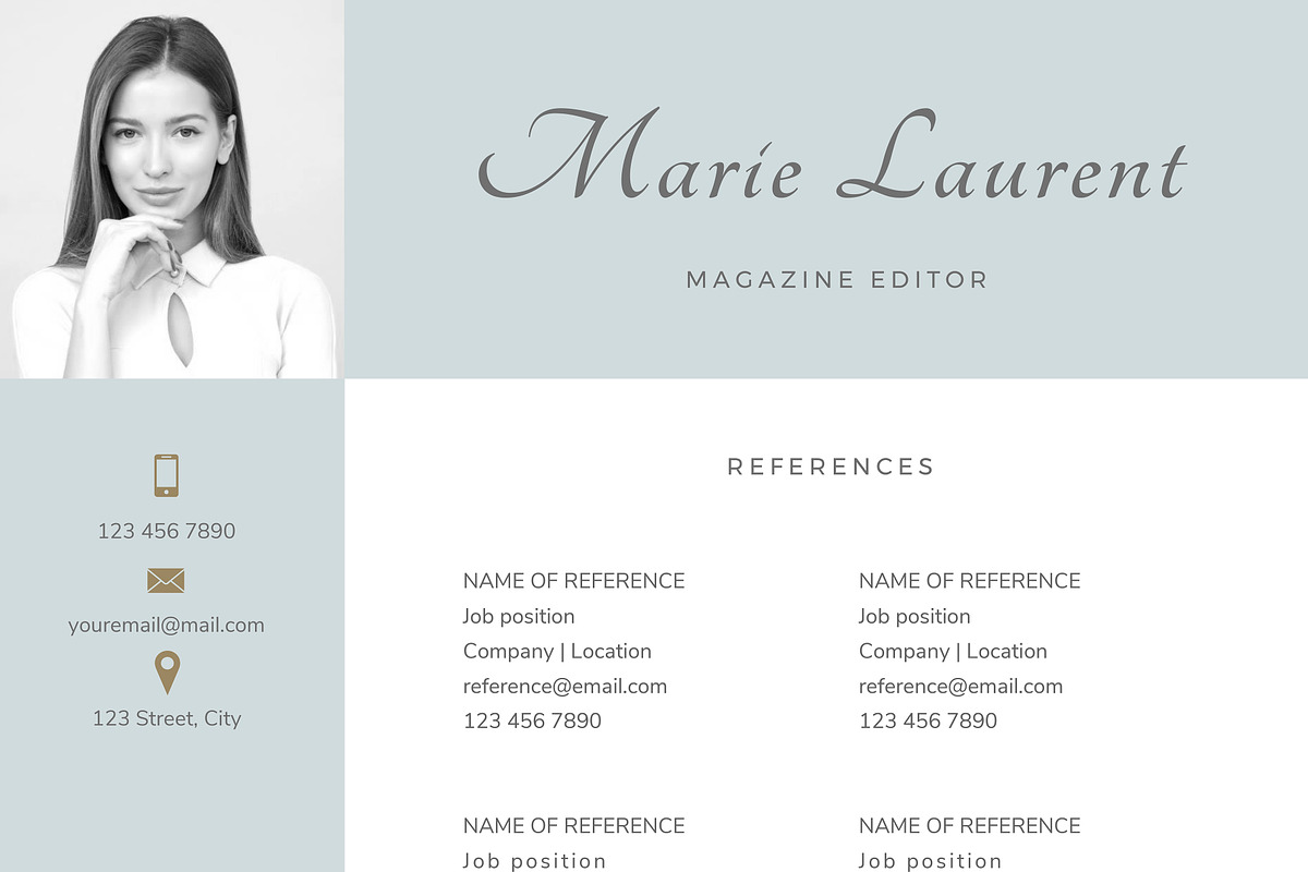 Resume Template, a Resume Template by TheResumeCoach (Photo 10 of 10)