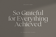 Calista - Classy Elegant Font, a Serif Font by Sensatype (Thumbnail 18 of 21)