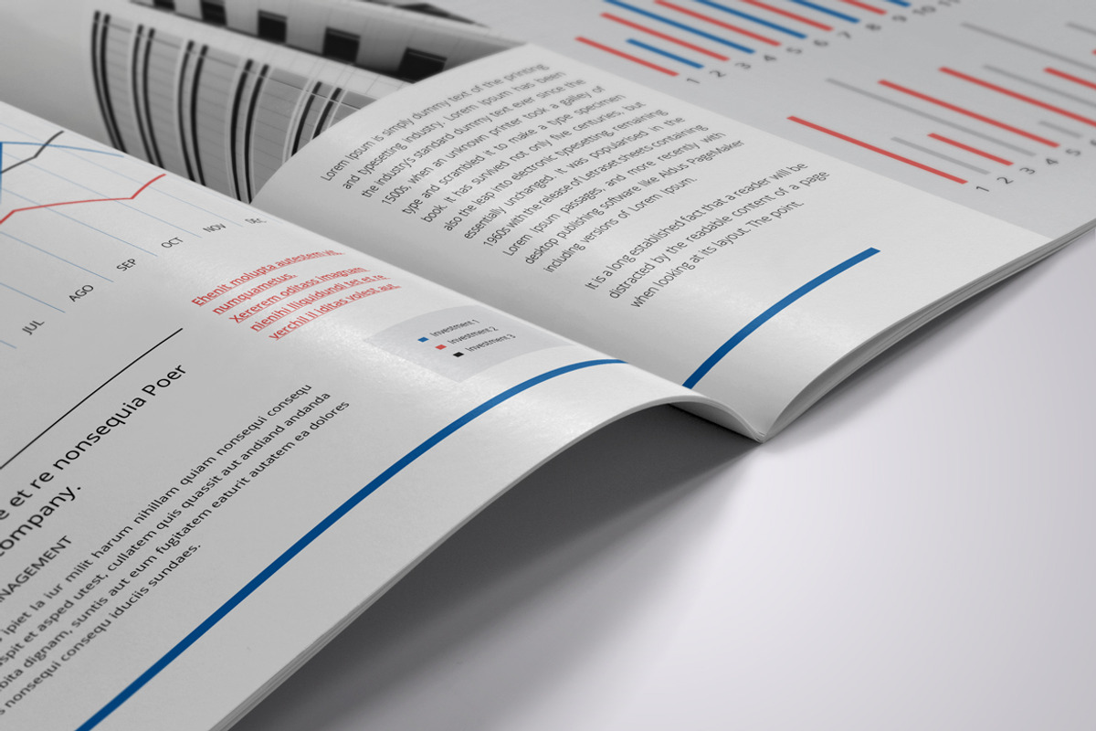 Annual Report, a Brochure Template by Pro-Gh (Photo 3 of 14)