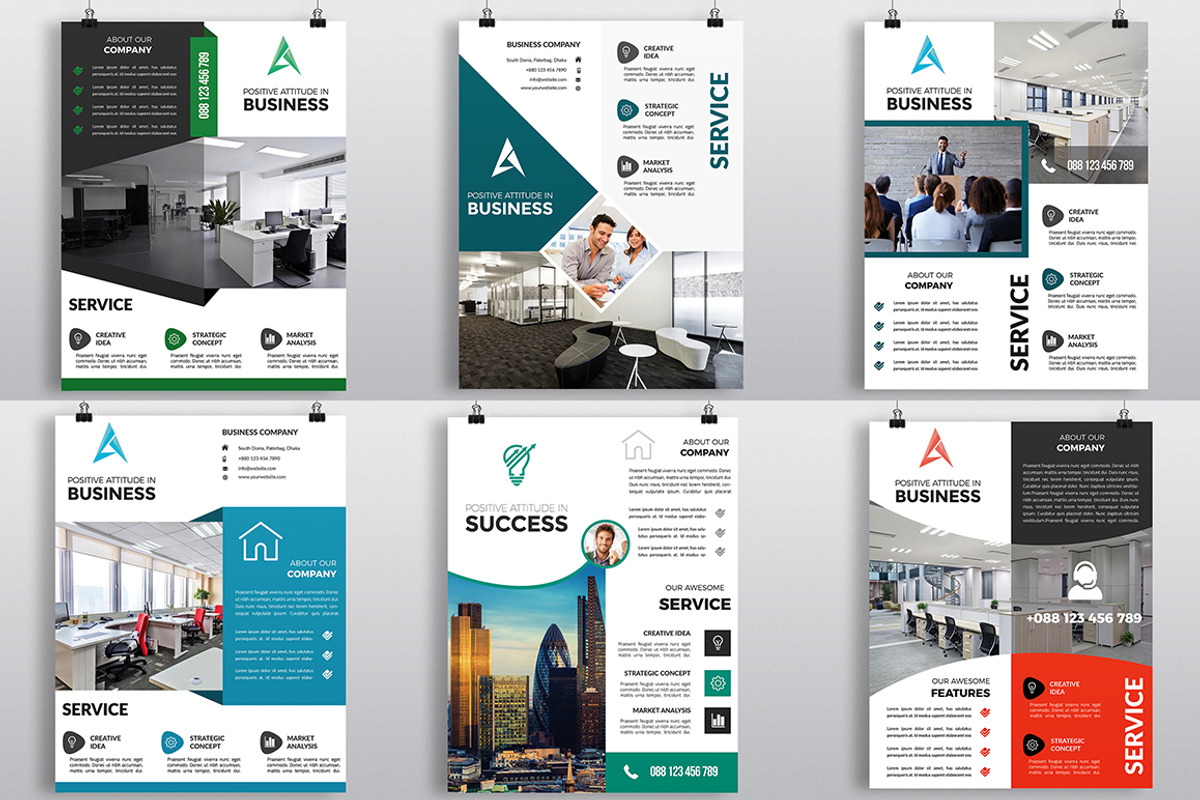 110+ Clean Business Flyers 98% Off, a Flyer Template by Imagine Design Studio (Photo 14 of 20)