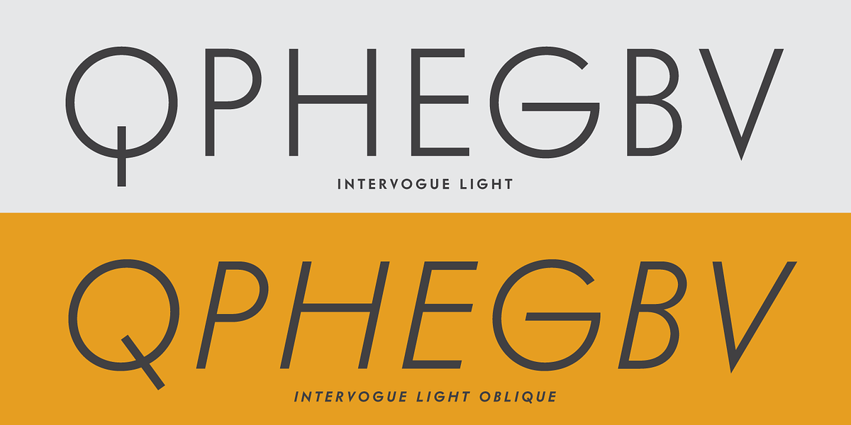 Intervogue, a Sans Serif Font by Miller Type Foundry (Photo 4 of 14)
