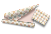Earthy Boho Checkered Grid Pattern, a Pattern Graphic by OwlAndFern (Thumbnail 3 of 13)