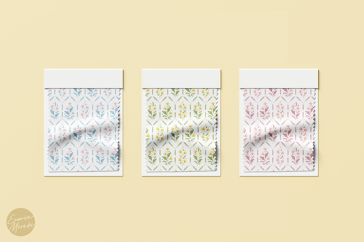 Cottagecore Pattern 2 Vintage Floral, a Pattern Graphic by Euonia Meraki (Photo 8 of 10)