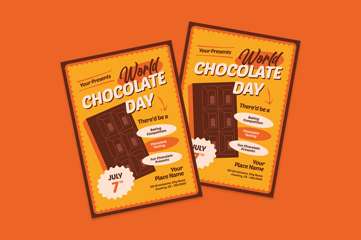 Chocolate Day - Flyer