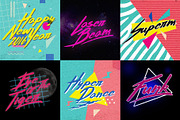 Thunderstorm + Extras, a Script Font by Aiyari (Thumbnail 4 of 10)
