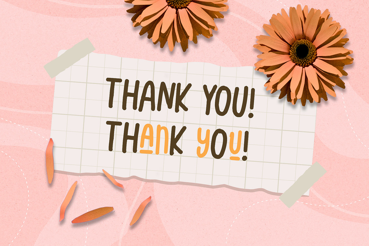 Marviona - Sweet Handwritten, a Font by Arterfak Project (Photo 11 of 11)