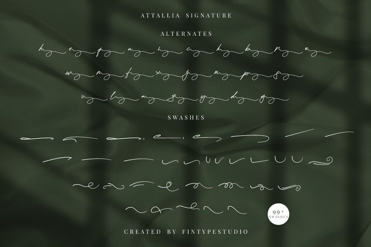 Attallia Signature Business Font, a Script Font by KennedyStudio (Photo 10 of 11)