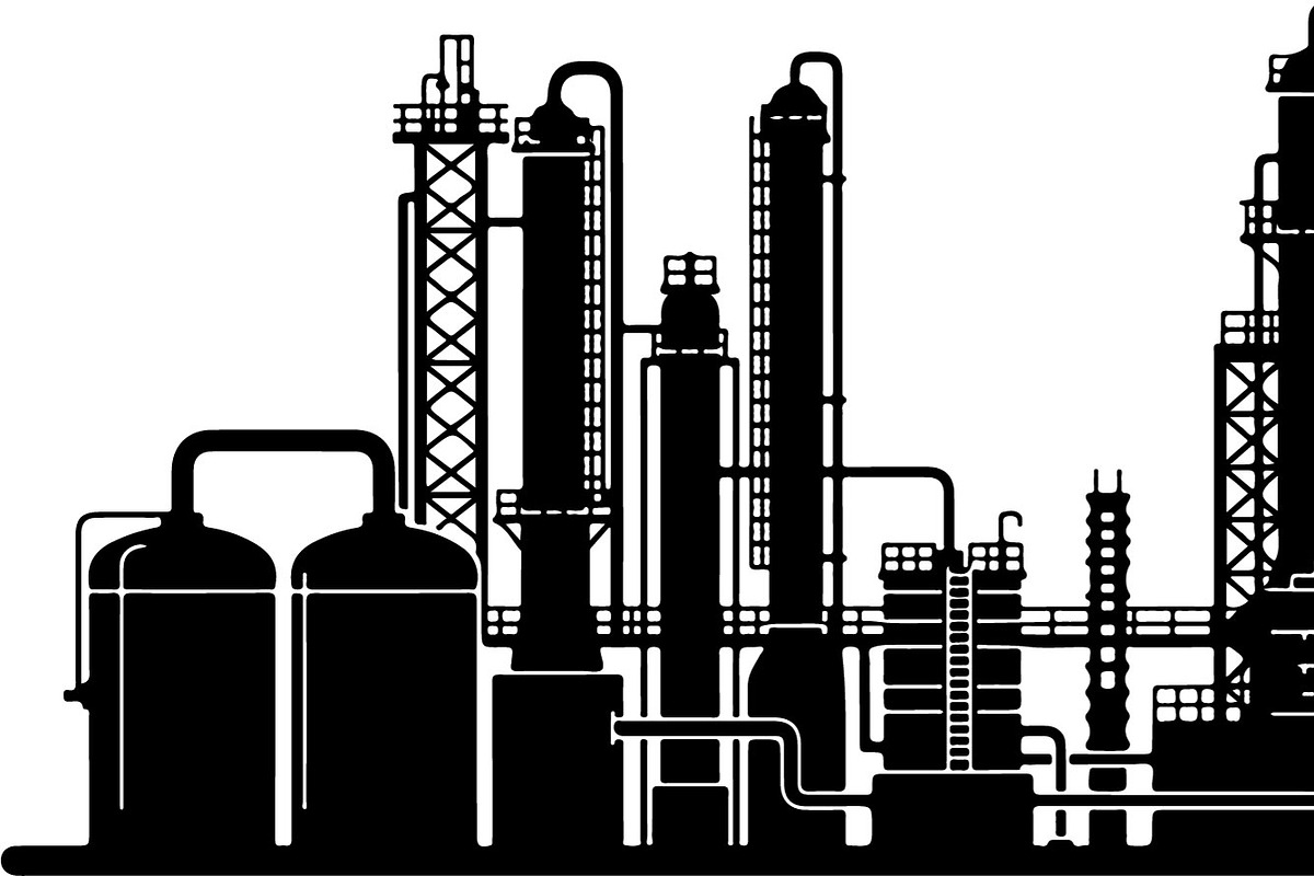 Industrial Factory Silhouette Bundle, an Illustration by Designs_River (Photo 21 of 45)