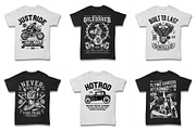 100 Vector Tshirt Designs ( B/W ), an Illustration by roach_graphic (Thumbnail 19 of 20)
