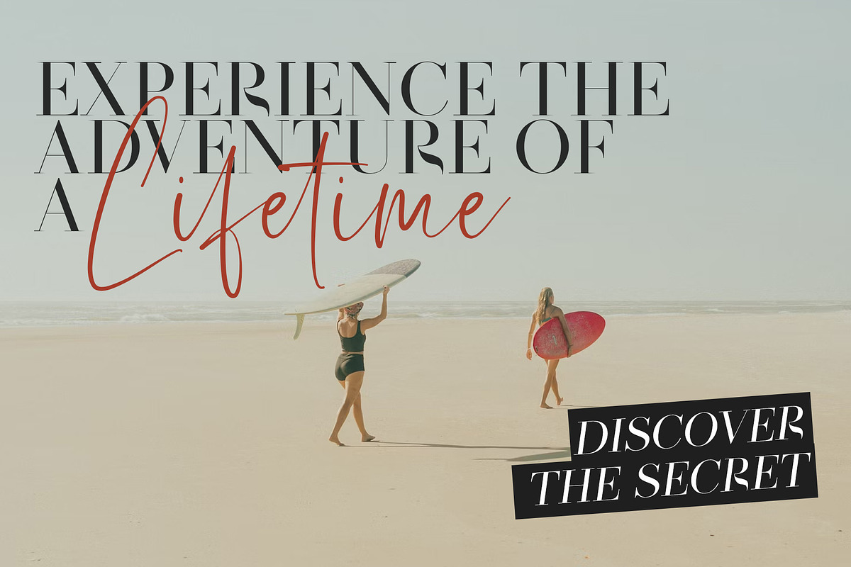 Star Blush Elegant Font Duo, a Serif Font by Vampstudio (Photo 3 of 13)