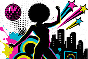 Female Afro frutigal metro grunge, a Person Illustration by Deezguizer (Thumbnail 2 of 3)