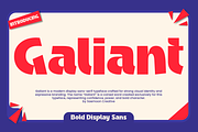Galiant, a Sans Serif Font by saemoon creative (Thumbnail 1 of 11)