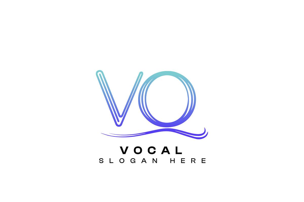 VQ Vocal Logo, a Branding & Logo Template by HueNestify (Photo 2 of 2)