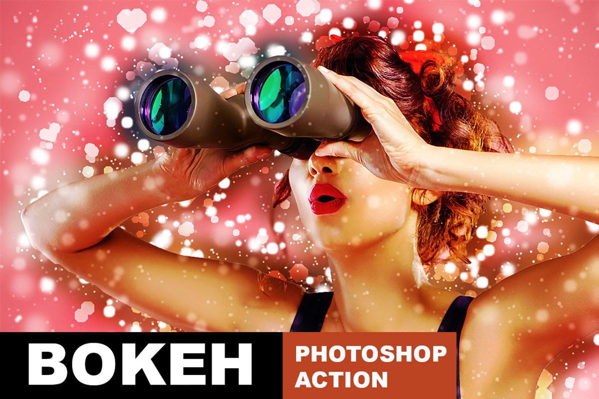 Bokeh Effect Photoshop Action preview 6