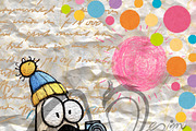 Doodle Planet: Funky creature Faces, an Animal Illustration by NiiiNArt (Thumbnail 6 of 8)