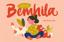 Bemhila Bold Brush Font
