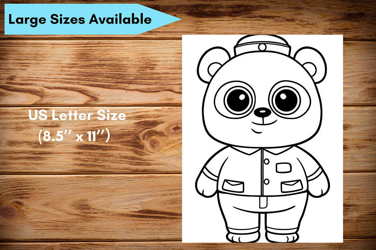Military Camp Stories Coloring Page, a Brochure Template by LA Design (Photo 10 of 10)