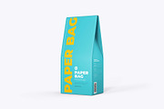 Paper Bag Mockup. Half Side - L view, a Packaging Mockup by easymock (Thumbnail 10 of 11)
