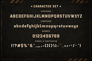 Wasteland Core - Display Font, a Handwritten Font by overlaytemplates (Thumbnail 4 of 5)