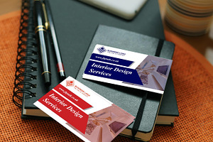 Business Card In Four Colors