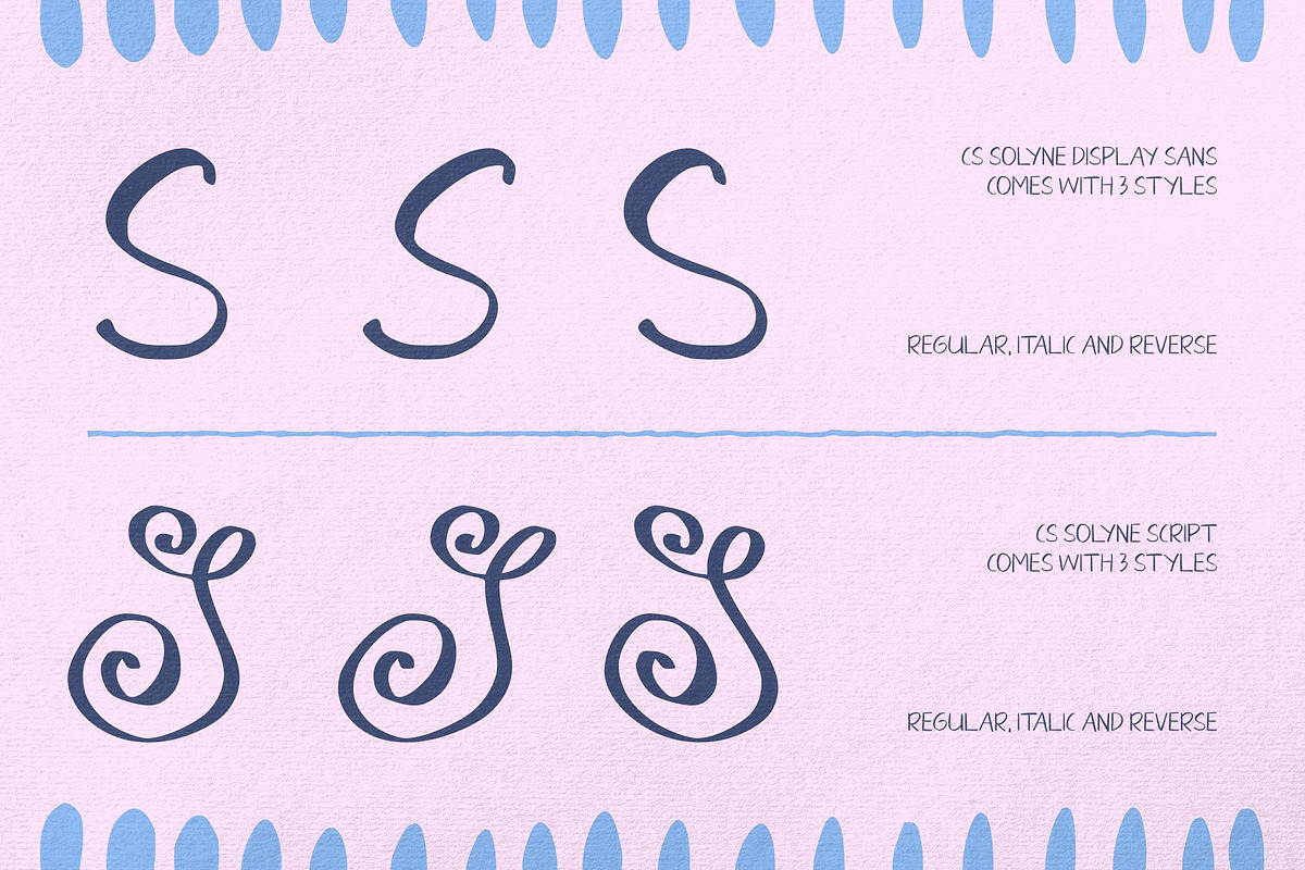 Bundle Handwritten Font Duo, a Handwritten Font by Craft Supply Co. (Photo 9 of 11)