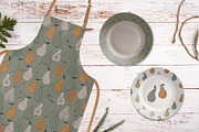 Tasty pears. Hand-drawn fruit., a Pattern Graphic by Alona Savchuk (Thumbnail 2 of 6)