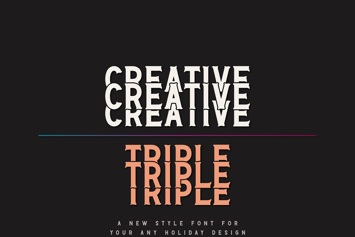 Creative Handmade - Display Font, a Serif Font by MaxArt Foundry (Photo 9 of 15)