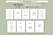 Airbnb Welcome Book Template, a Presentation Template by design4social (Thumbnail 9 of 9)