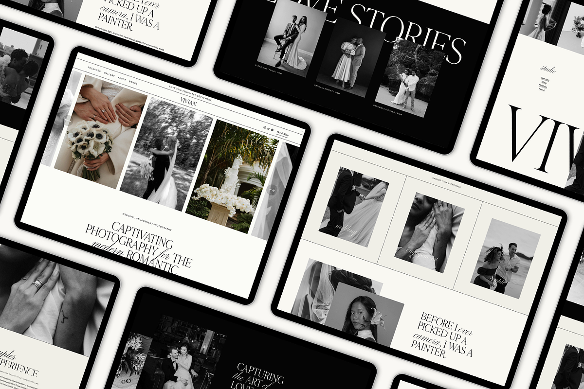 Website Template Squarespace: Vivian, a Squarespace Template by Candor Templates (Photo 8 of 13)