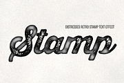 Distressed Retro Stamp Text Effect, a Layer Style Add-On by studiogstock (Thumbnail 1 of 3)