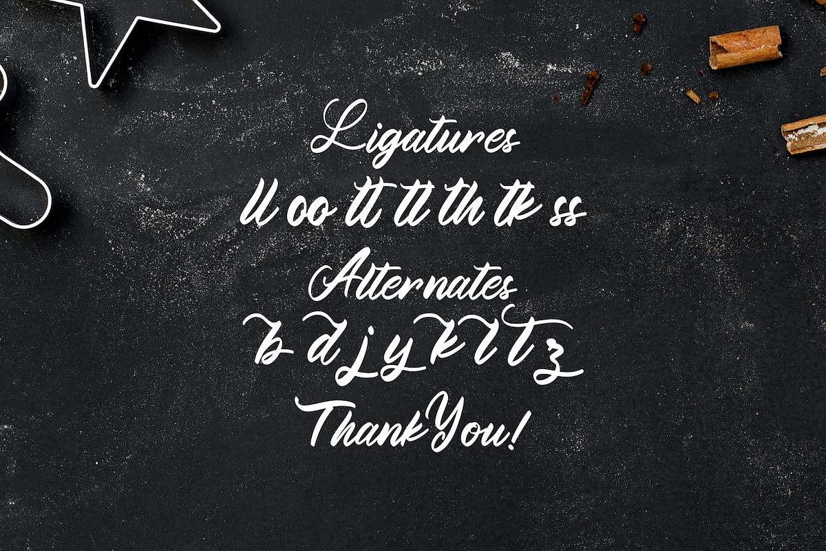 Manthesy - Brush Script Font, a Script Font by StringLabs (Photo 12 of 12)