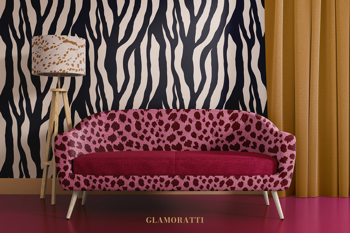 Glamoratti Couture: 36 Animal Prints, a Pattern Graphic by IuliiaSavko (Photo 4 of 16)