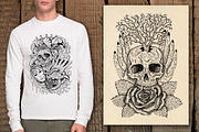 Evil skulls collection, an Illustration by Samiramay (Thumbnail 3 of 7)