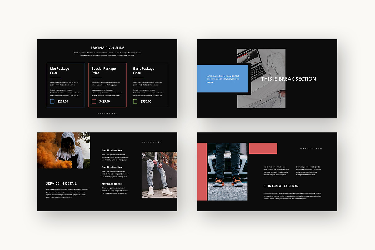 Lex : Fashion Business Keynote, a Presentation Template by Punkl Camp (Photo 13 of 16)