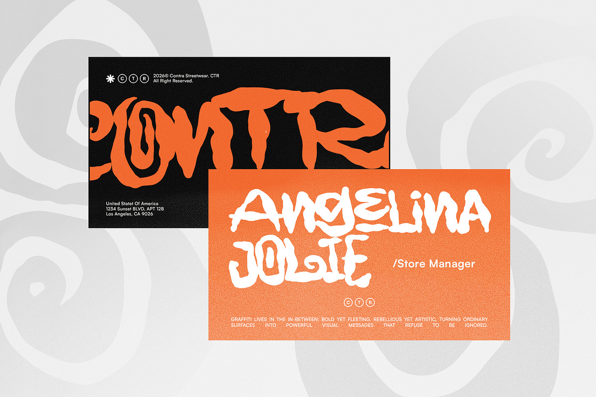 Prolazy - Experimental Graffiti Font, a Font by Typia Nesia (Photo 10 of 12)